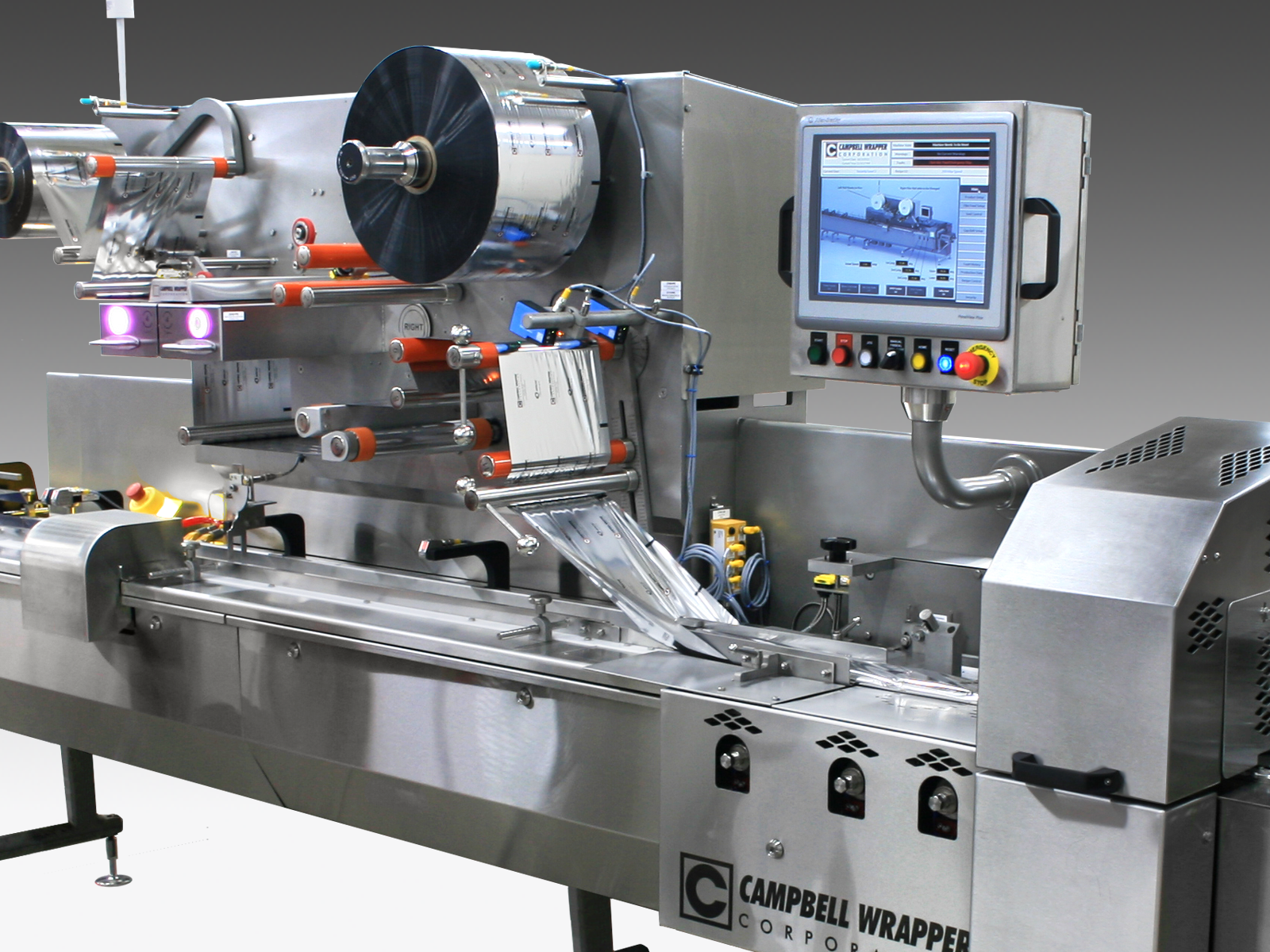 Flow Wrappers & Automatic Feeding - Campbell Wrapper